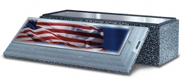 <h5>Vault with American Flag</h5>